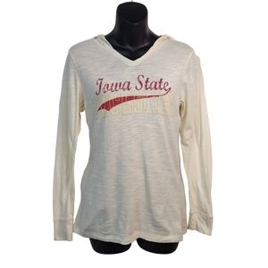 Colosseum Athletics Iowa State Cyclones Hooded T-shirt Size S